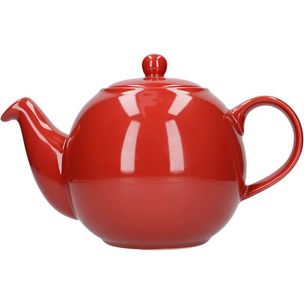 London Pottery Globe 8 Cup Teapot Red