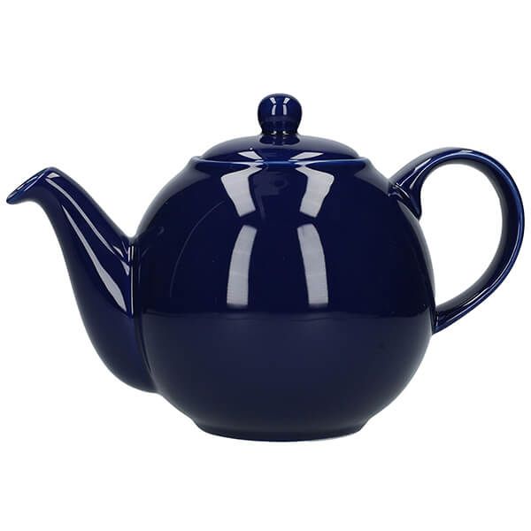 London Pottery Globe 8 Cup Teapot Cobalt Blue