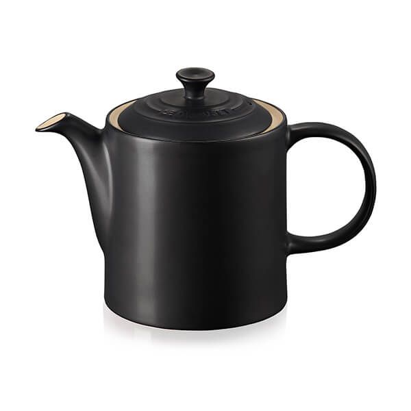 Le Creuset Black Stoneware Grand Teapot