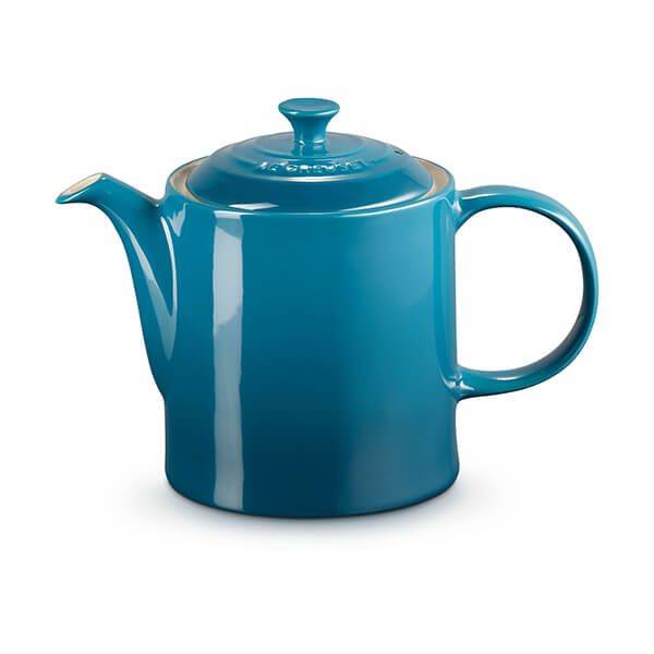 Le Creuset Deep Teal Stoneware Grand Teapot