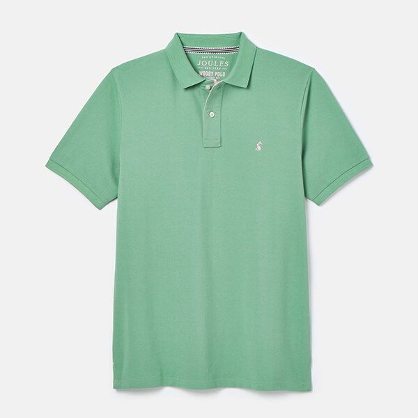Joules Mens Sporting Green Woody Polo Shirt