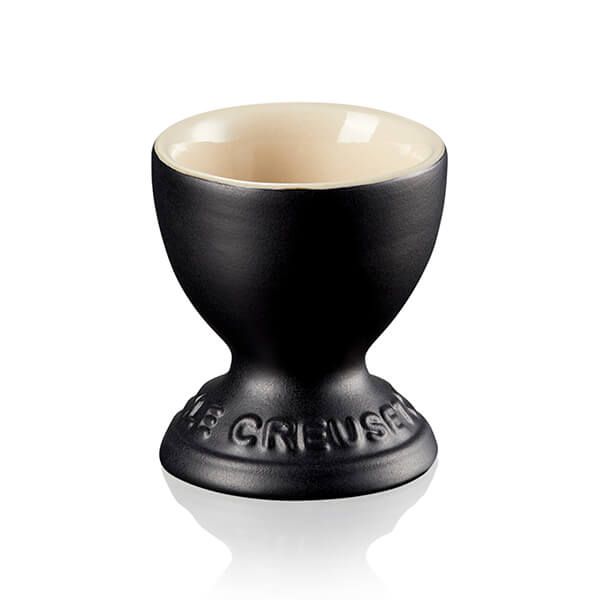 Le Creuset Satin Black Stoneware Egg Cup