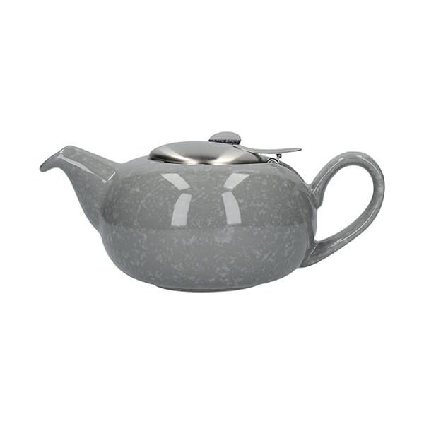 London Pottery Pebble Filter 2 Cup Teapot Gloss Grey