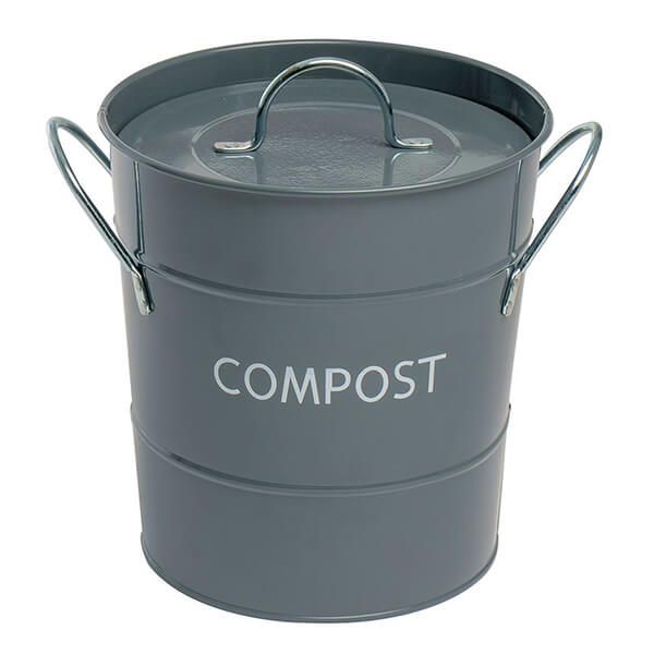 Eddingtons Compost Pail / Bin Grey