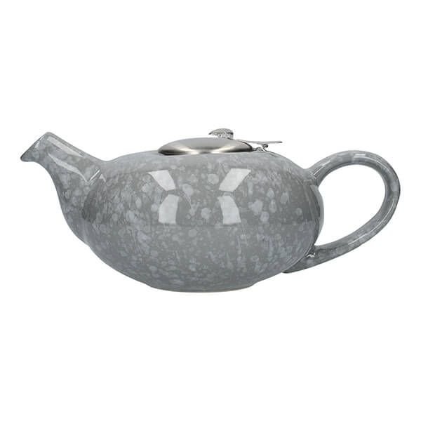 London Pottery Pebble Filter 4 Cup Teapot Gloss Grey