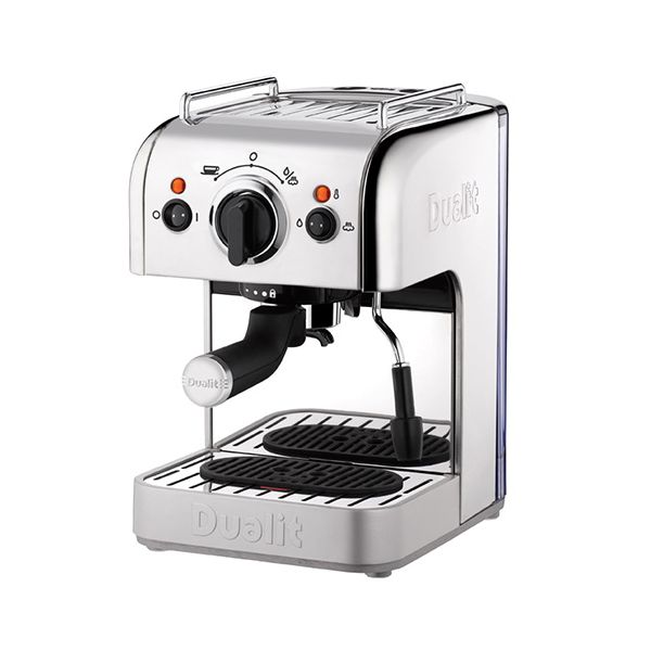 Dualit 3 In 1 Coffee Machine Polished Stainless Steel