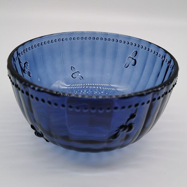 Joules Coloured Dark Blue Dessert Bowl