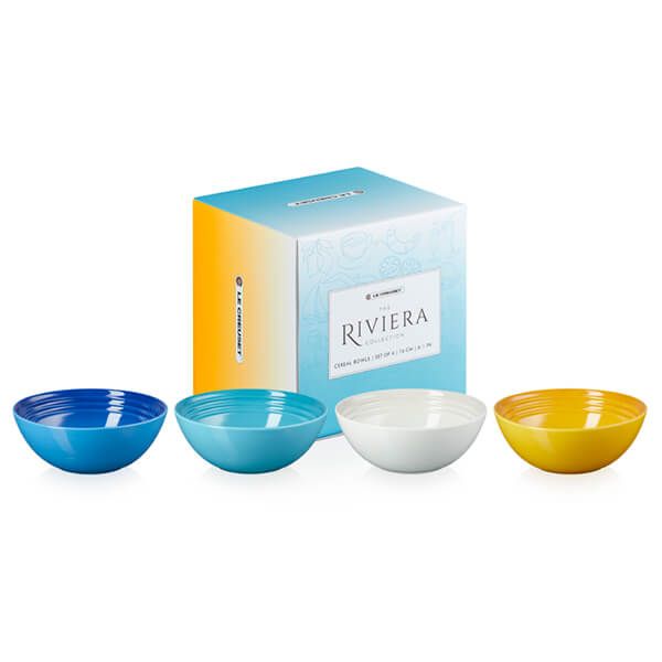 Le Creuset Riviera Collection Set of 4 Vancouver 16cm Cereal Bowls