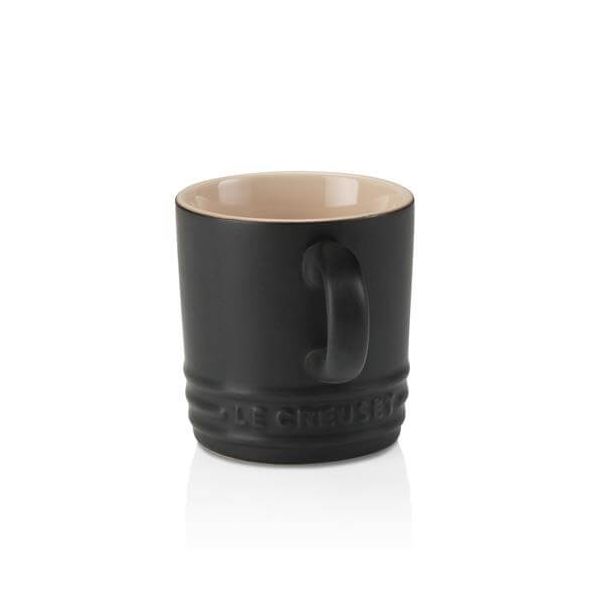 Le Creuset Black Stoneware Espresso Mug
