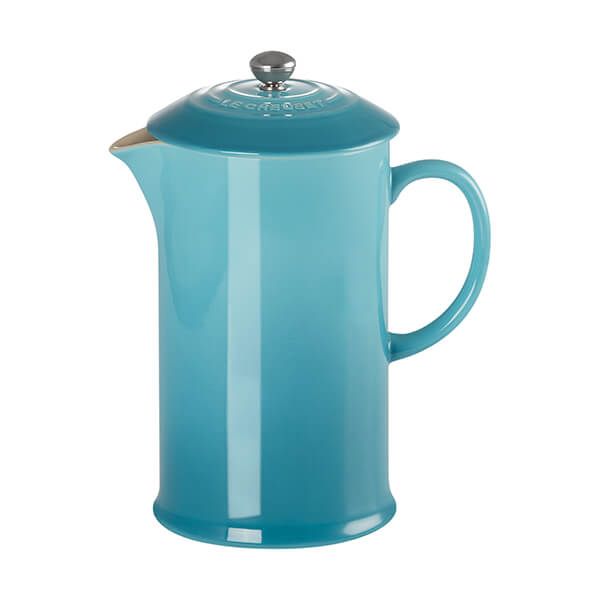 Le Creuset Teal Stoneware Cafetiere