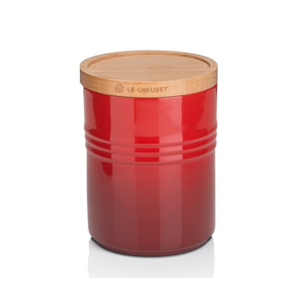 Le Creuset Cerise Stoneware Medium Storage Jar