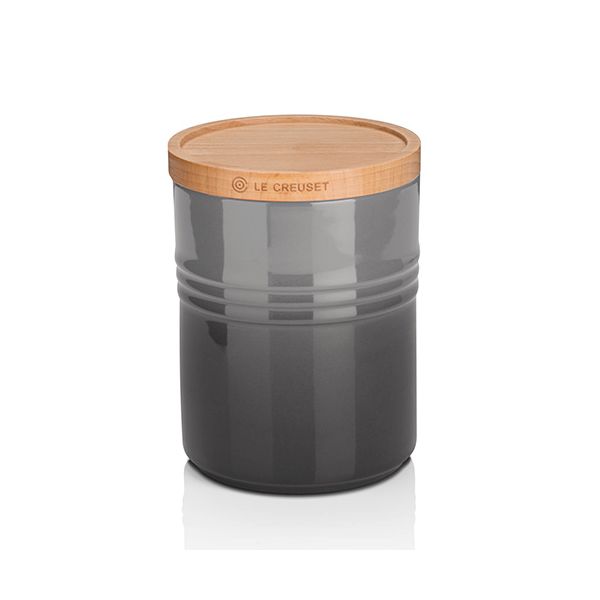 Le Creuset Flint Stoneware Medium Storage Jar