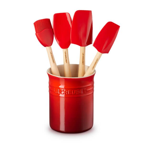 Le Creuset Cerise Craft 5-Piece Utensil Set