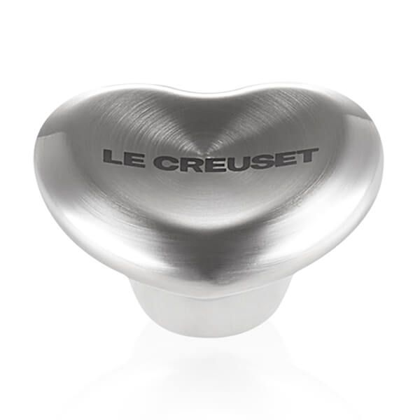 Le Creuset L'Amour Heart Collection 45mm Stainless Steel Heart Knob