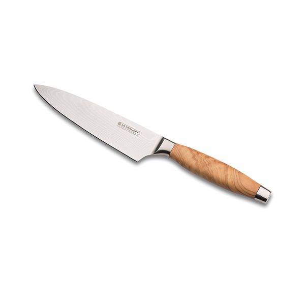 Le Creuset 15cm Chefs Knife Olive Wood Handle