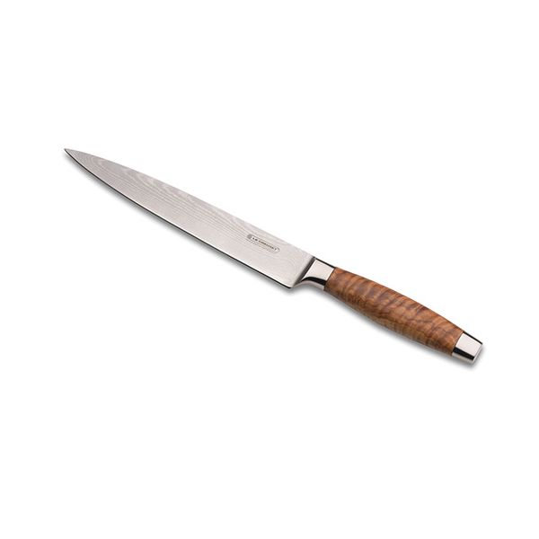 Le Creuset 20cm Carving Knife Olive Wood Handle
