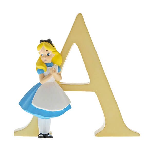 Disney A Alice In Wonderland Ornamental Letter