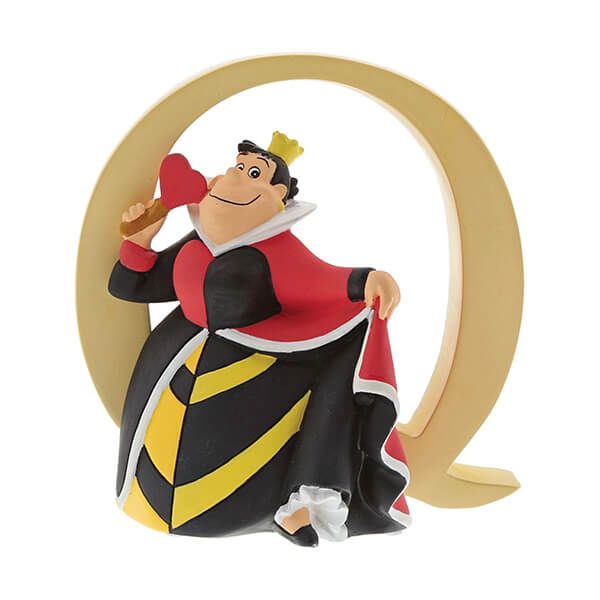 Disney Q Queen Of Hearts Ornamental Letter