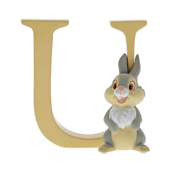 Disney U Thumper Ornamental Letter