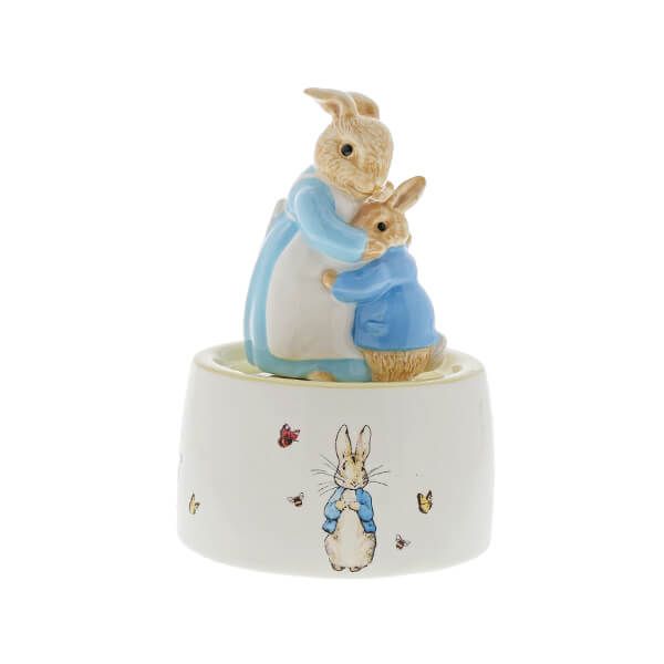 Beatrix Potter Mrs Rabbit And Peter Musical Box