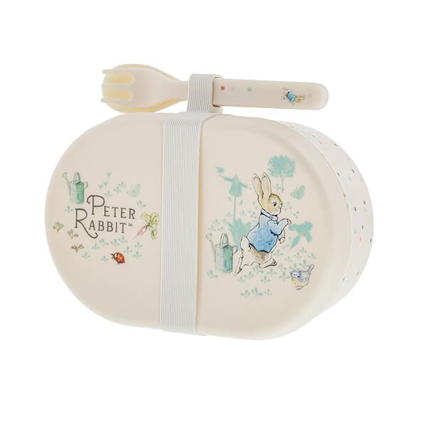 Beatrix Potter Peter Rabbit Snack Box with Cutlery Set
