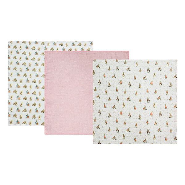 Beatrix Potter Flopsy Baby Collection Muslin Squares Set 3