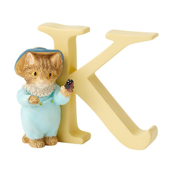 Beatrix Potter K Tom Kitten Ornamental Letter