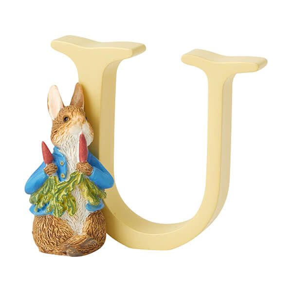 Beatrix Potter U Peter Rabbit With Radishes Ornamental Letter