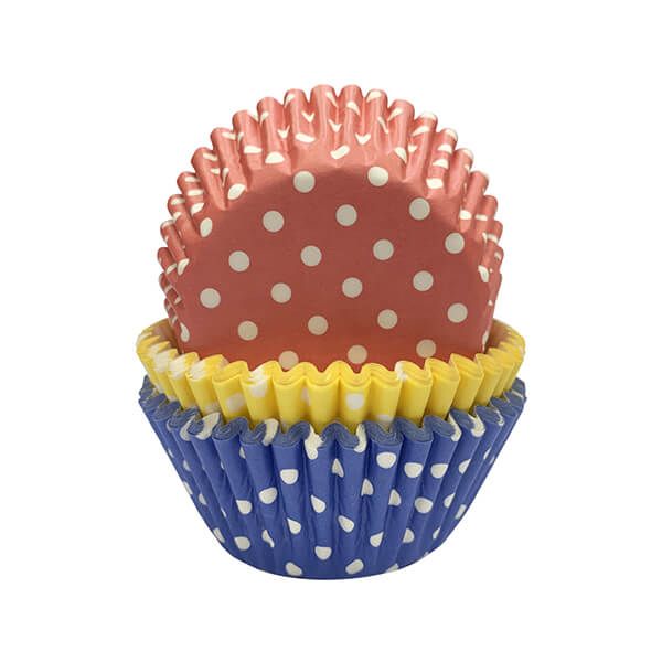 Anniversary House Polka Dot Cupcake Cases Pack of 75