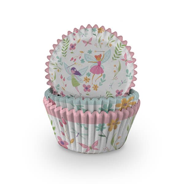 Anniversary House Fairy Forest Cupcake Cases Pack of 75