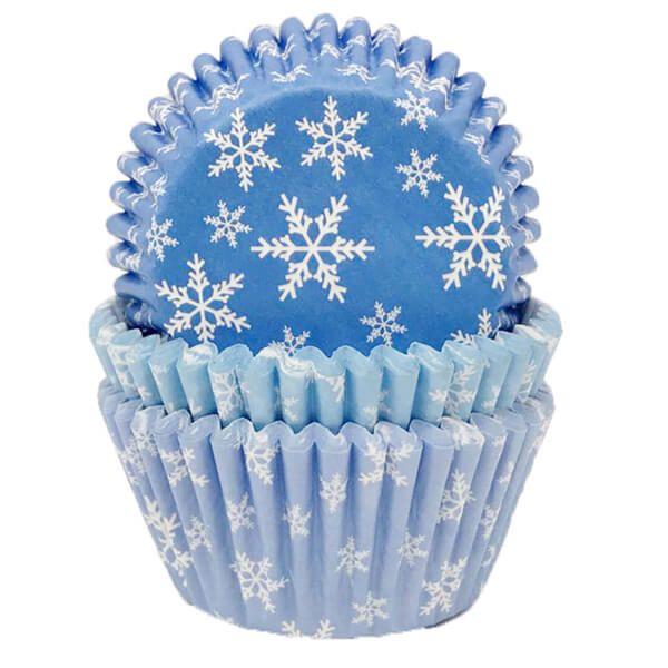 Anniversary House Snowflake Cupcake Cases