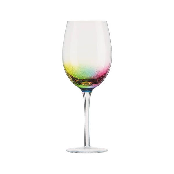 Artland Neon Set Of 2 Wine Glasses