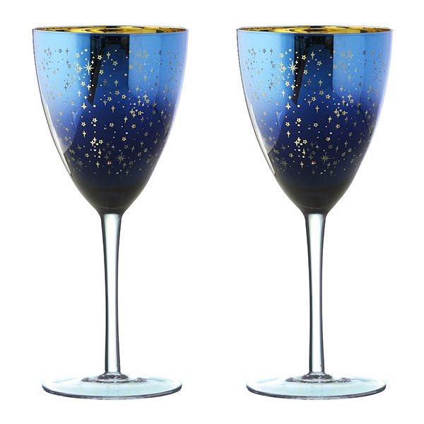 Artland Galaxy Wine Glasses Set of 2