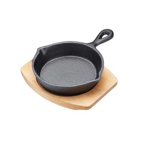 Artesa 15cm Cast Iron Frying Pan With Board