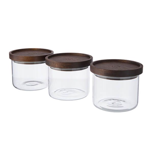 Artisan Street 600ml Stacking Storage Jar Set Of 3