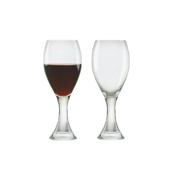 Anton Studios Design Manhattan Set of 2 Red Wine Glasses