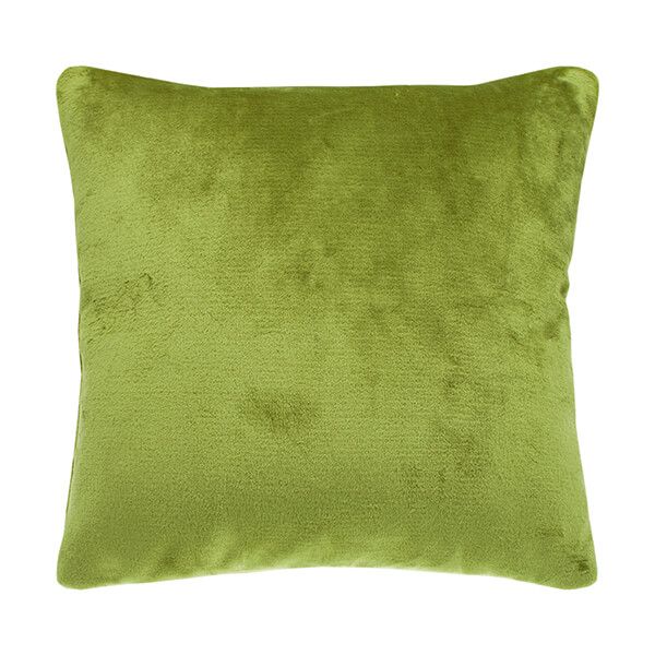 Walton & Co Cashmere Touch Lime Cushion