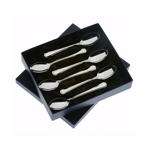 Arthur Price of England Grecian Sovereign Stainless Steel Set of 6 Teaspoons
