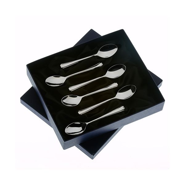 Arthur Price of England Harley Sovereign Stainless Steel Set of 6 Coffee Spoons