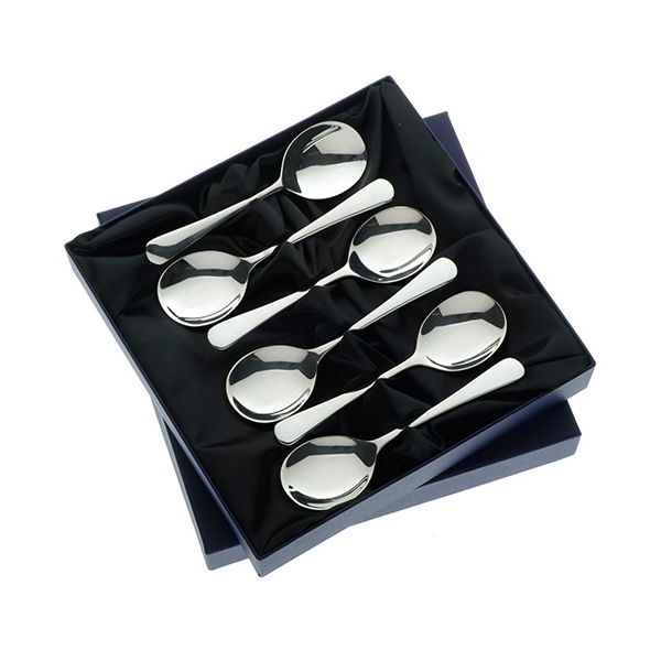 Arthur Price Old English Sovereign Stainless Steel Set of 6 Fruit Spoons