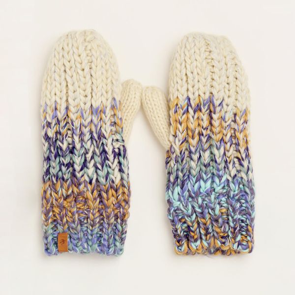 Brakeburn Twisted Sparkle Knitted Mittens