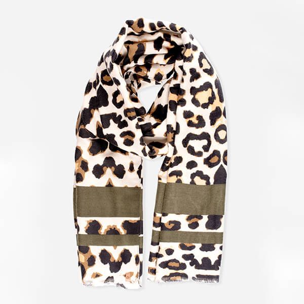 Brakeburn Leopard Blanket Scarf