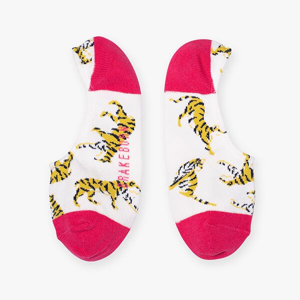 Brakeburn Cream Tiger Socks Size 3-9