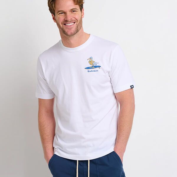 Brakeburn Mens Surf Seagul T-Shirt