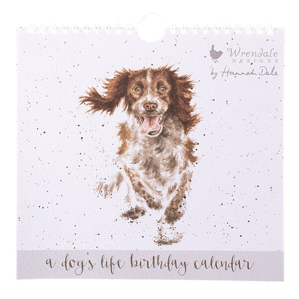 Wrendale Designs Dog Birthday Calendar