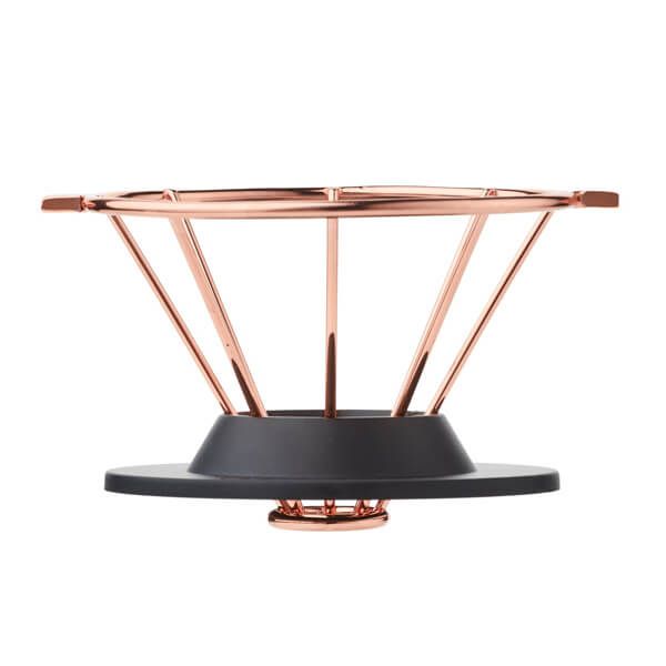 Barista & Co Beautifully Crafted Corral Pour Over Coffee Maker Copper