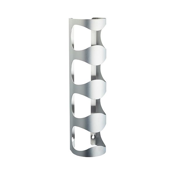 BarCraft Stainless Steel Wall Mounted Wine Rack