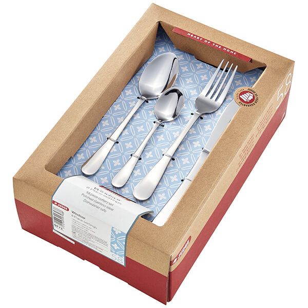 Judge Windsor 58 Piece Cutlery Set