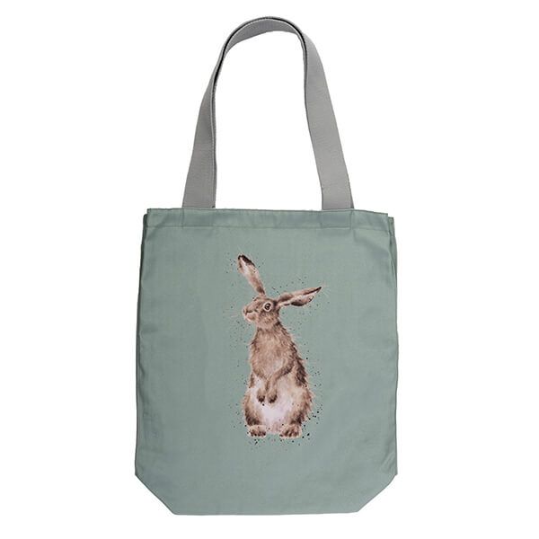 Wrendale Designs 'Hare and The Bee' Hare Canvas Tote Bag