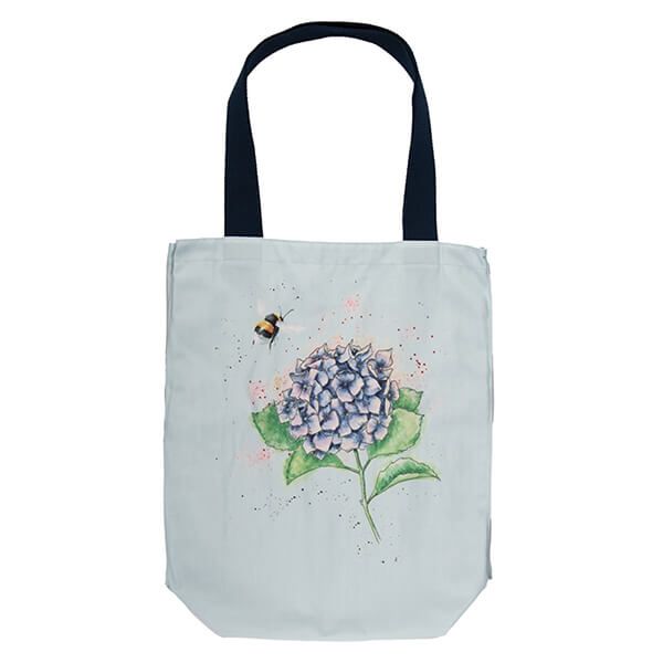 Wrendale Designs 'Hydrangea' Bee Canvas Tote Bag